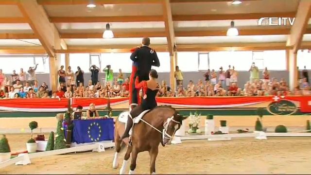 FEI European Vaulting Championships 2013 - Senior Squad - Top 3 смотреть онлайн
