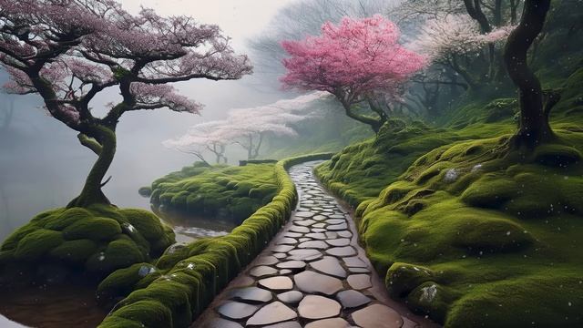 WATER GARDEN ｜ Deep Ethereal Ambient Music - Relaxing Water Soundscape For Peace & Stress Relief