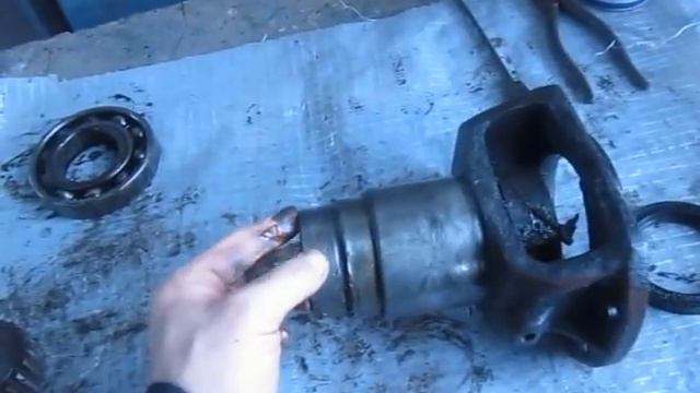 трактор Т-40 полная розборка привода ВОМ смотреть онлайн