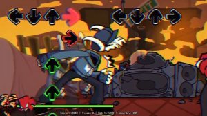 Friday Night Funkin'  - Таби и Аготи ссорятся (Таби против Аготи)