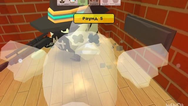 Нуб в чикен ган! Chicken Gun Zhura24k Den19k Dima300k Cog72 Den19k