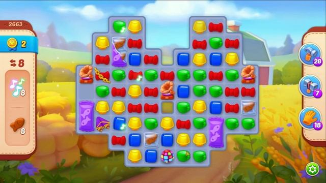 Homescapes Level 2663 (No boosters) / Уровень 2663 (Без бустеров) 20.05.2022 смотреть онлайн