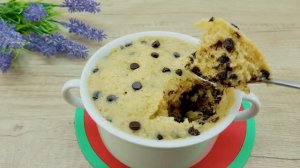 Кекс в чашке за 1 минуту_ без яиц, без духовки - вкусный десерт в микроволновке.