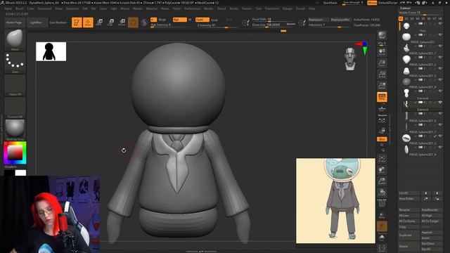 Пятничный Speedsculpt | Fish (Zbrush) смотреть онлайн