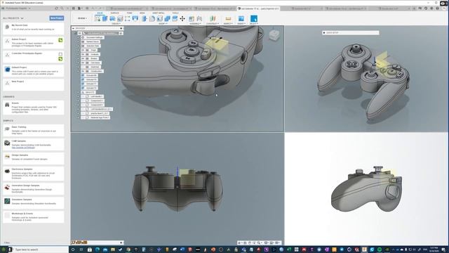 Gamecube controller Fusion 360 смотреть онлайн