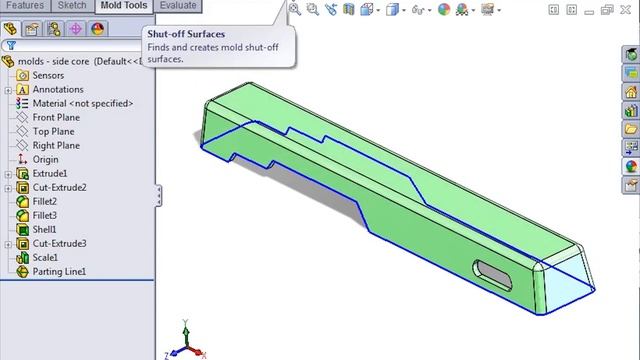 SolidWorks Training  : Mold Tools And Plastic Design