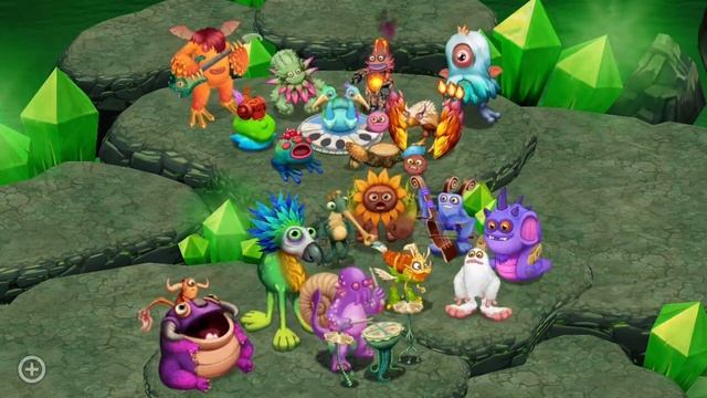 Cave island Full Song (Mimic Update) - My Singing Monsters Dawn of Fire смотреть онлайн
