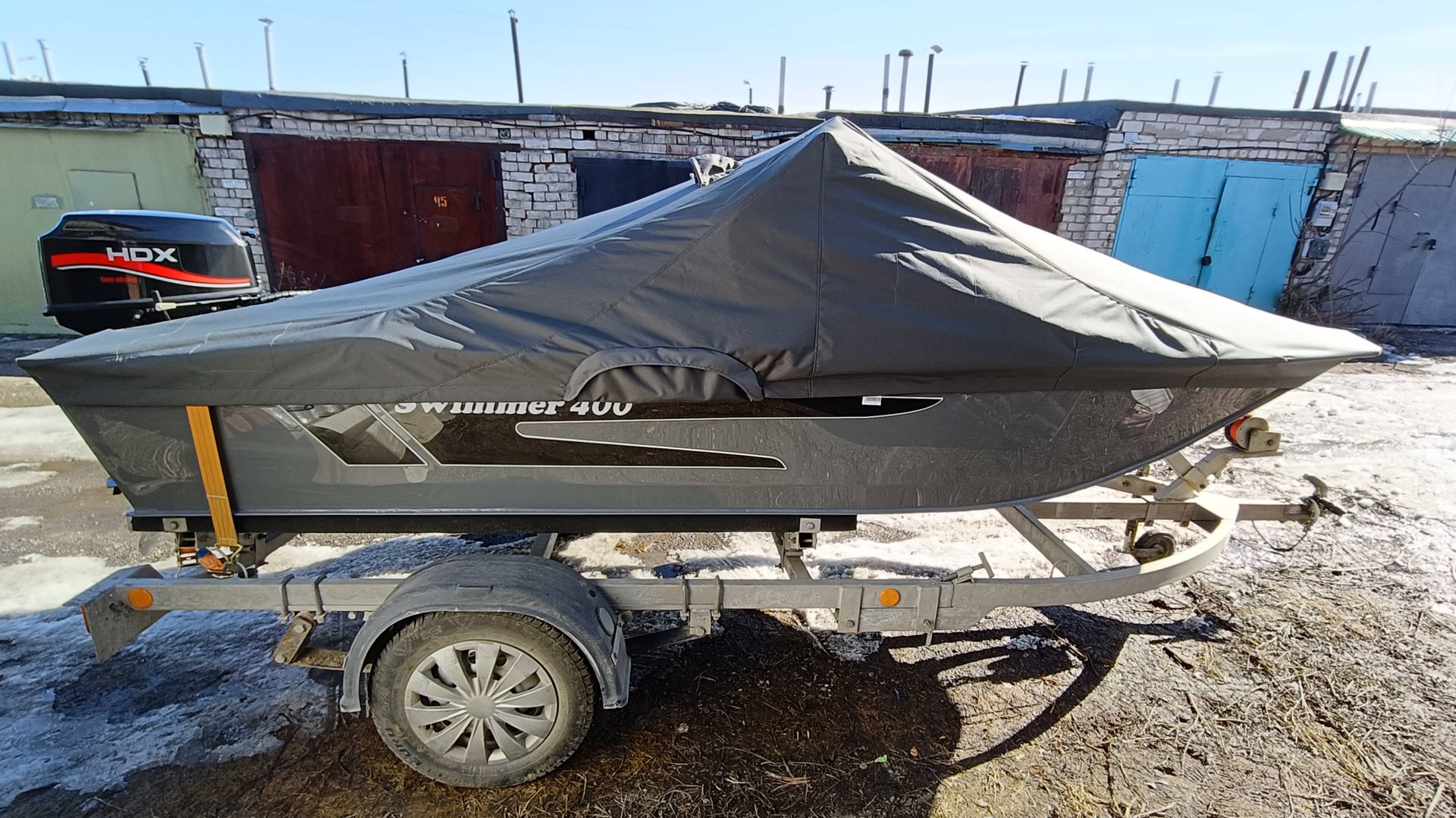 Транспортировочный тент на Swimmer 400 Z