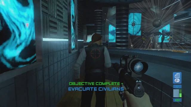 Perfect Dark Zero Mission 1 no commentary (XBOX 360) смотреть онлайн