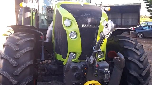 Claas Arion 630 Cebis C-Matic 50KPH c/w front linkage & PTO смотреть онлайн