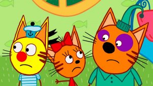 Три Котика - Обучающий мультик для детей - Два кота и кошечка - Почему нужно мыть руки?