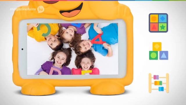 Tablet DL Drop Kids 8GB Tela 7 Wi Fi Android 5 1 Proc Quad Core Câm 2MP + Frontal 0 3MP смотреть онлайн