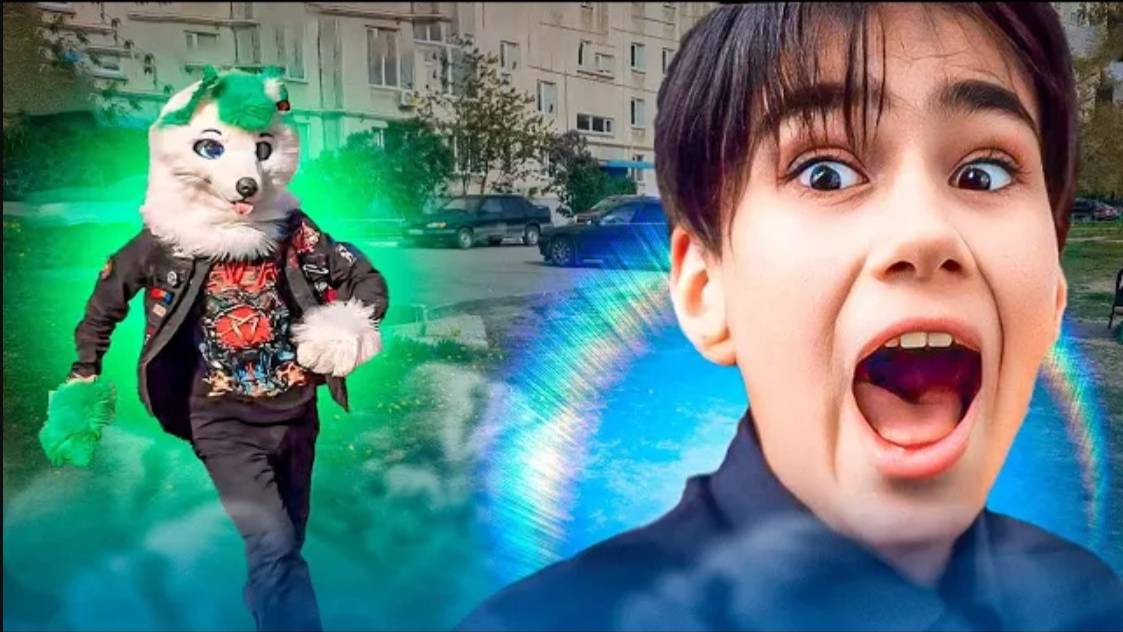 ГРИНЮ сфоткал НЕОПРЯТНЫЙ пацан! ГРИНЯ погнался за ним...