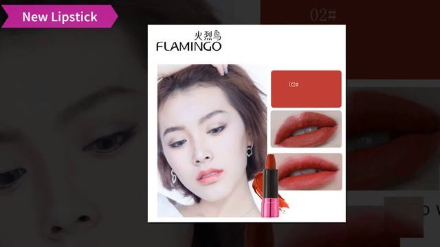 Best Miss Rose Lipstick | FLAMINGO Makeup Brand Matte Lipsticks | Lip Makeup смотреть онлайн