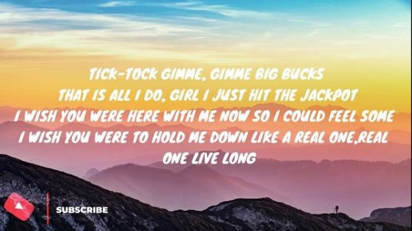 Joji - Tick Tock (Lyrics)