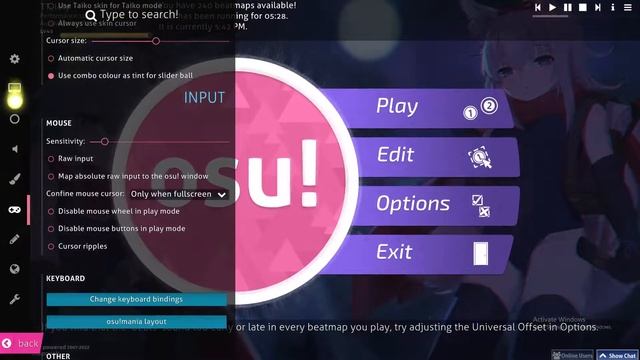 How To Play Osu! With Mouse Tutorial смотреть онлайн