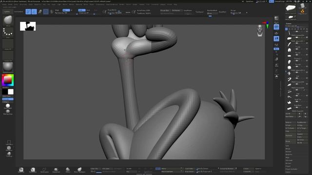 Sculpting Plucky Duck in 6 minutes смотреть онлайн