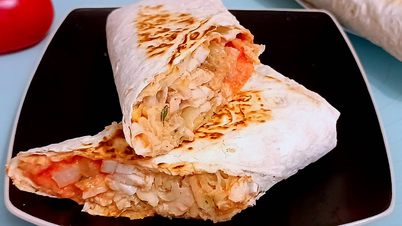 📌 Домашняя шаурма в лаваше - вкусный и полезный фаст-фуд смотреть онлайн