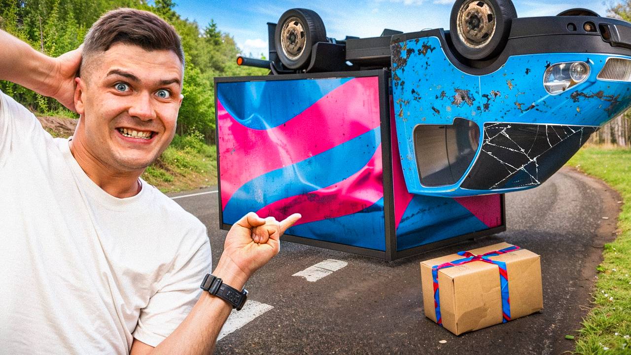 Нашли ПЕРЕВЕРНУТУЮ Газель С ПОТЕРЯННЫМИ Посылками В ЛЕСУ, А ТАМ... смотреть онлайн