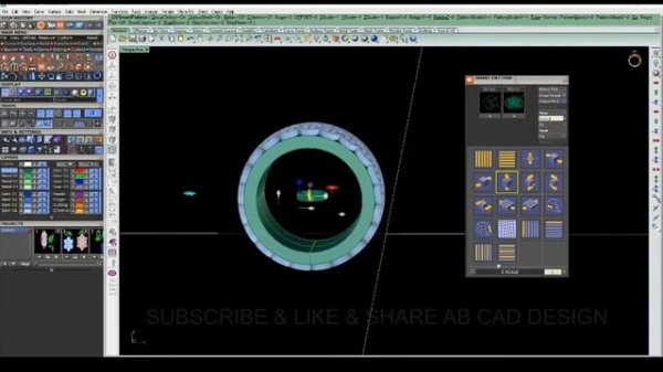 How to make smart pattern ring easy process  gemvision matrix 9 advance jewelry cad design #cad