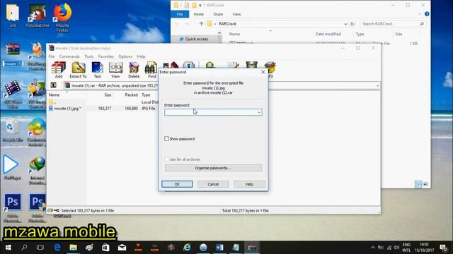 how to crack winrar password 100% done&working смотреть онлайн