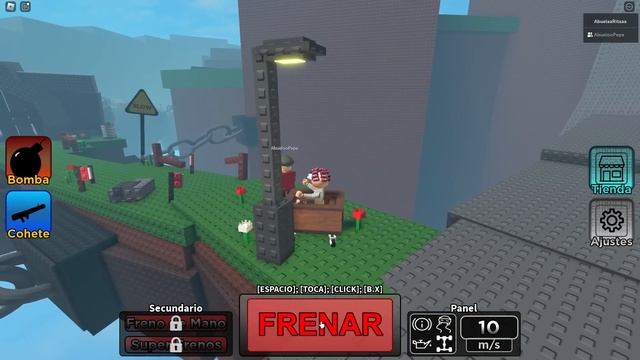 La abuela Rita y Pepe TIRAN DEL CARRITO para GANAR en ROBLOX смотреть онлайн