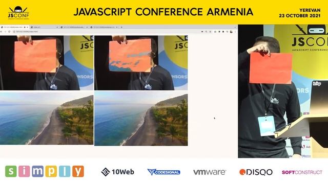 Audio and Video Manipulation by Davit Davtyan (ARM) #JSConfAM21 смотреть онлайн