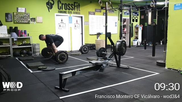 Francisco Montero Equipo CrossFit Vicálvaro Categoría Intermedio смотреть онлайн