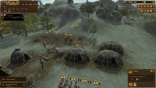 Dawn Of Man #3 Мезолит, первый Мамонт и транспорт смотреть онлайн