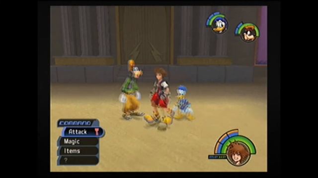 Kingdom Hearts Playthrough with Bolt Part 16 - Cloud Strife Boss Fight смотреть онлайн