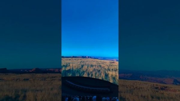 A sample of Postcard from earth film at the Sphere