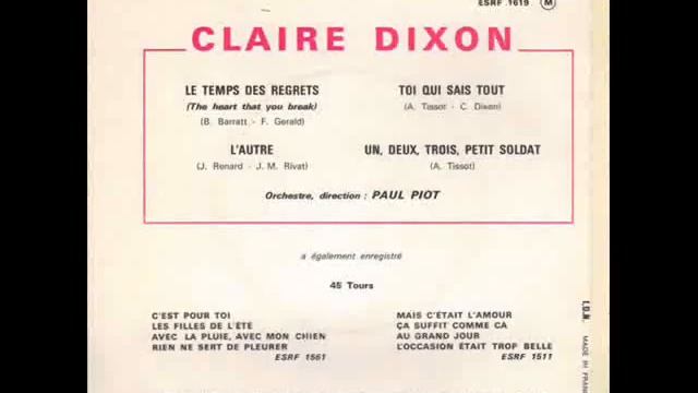 CLAIRE DIXON Un deux trois petit soldat смотреть онлайн