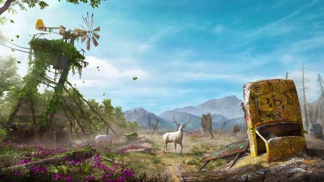 Far Cry New Dawn - Main Theme - Main Menu Theme - 1 Hour Music - Ambient And Ambience Theme - смотреть онлайн