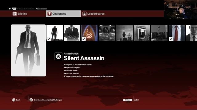 Dave Lang - Hitman Elusive Target - Angel Of Death (12/09/2016)