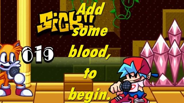 Friday Night Funkin' VS Sonic And Tails Dancing Meme ( Pipe Bomb ) Lyrics