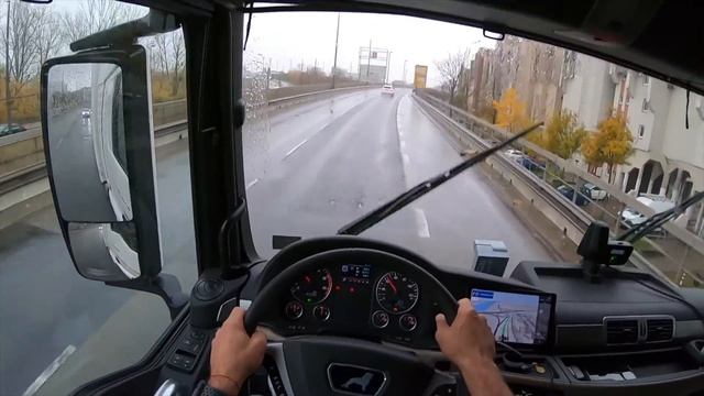 POV Truck Driving MAN TGX 470 Mannheim  Germany  🇩🇪