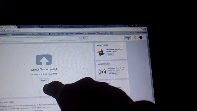 How to upload videos onto YouTube using Panasonic HC-V100 and Windows 7 смотреть онлайн