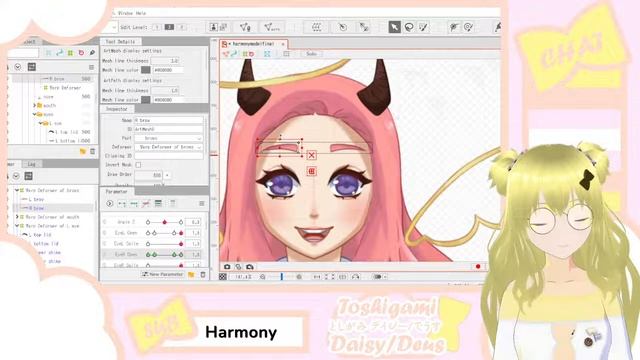 (#Live2d) Rigging an angel! | Toshigami Daisy/Deus VTuber EN смотреть онлайн