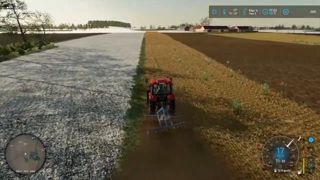FS22 Talerzowanie ścierniska uprawa pod sorgo zetor major& B.V2.4 смотреть онлайн