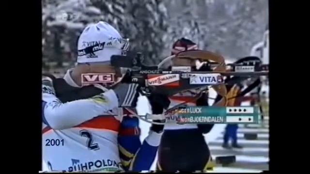 BIATHLON WORLD CHALLENGE TEAM 2001 BJOERNDALEN ANDREASSEN NOR смотреть онлайн