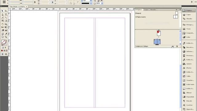 Tutorial 5 - Indesign CS4 - Menú "Ver" i "Ventana" смотреть онлайн