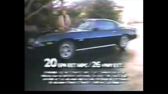 1980 Chevrolet Camaro TV Commercial смотреть онлайн