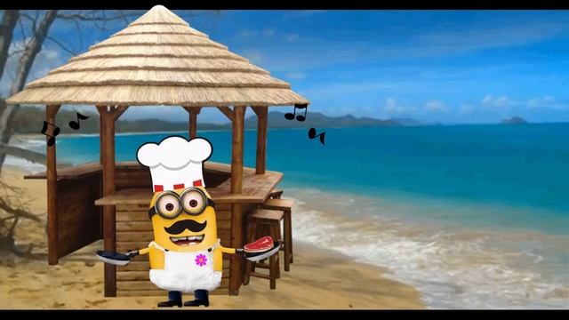 Expert Minion Chef in action in green screen смотреть онлайн