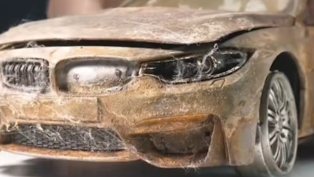 Реставрация игрушечной модели BMW M5 Competition