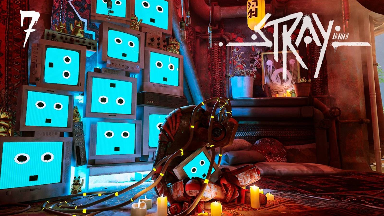 ЗУРКИ ОКРУЖИЛИ! ► Прохождение Stray #7