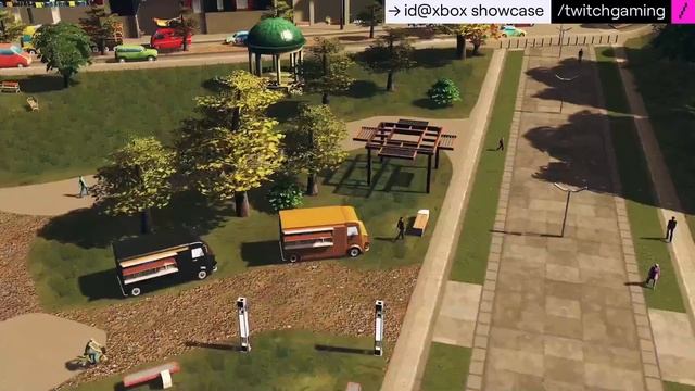 Cities Skylines: Plazas & Promenades - DLC Trailer | ID@Xbox Showcase