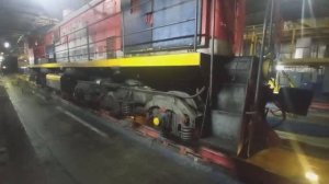 ЖД. ТО-2. Ремонт жалюзи воды у ТЭМ2а, цепь прожектора. 5/25