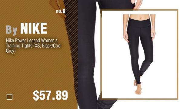 Nike Women Active Leggings, Top 10 Collection // New & Popular 2017 смотреть онлайн