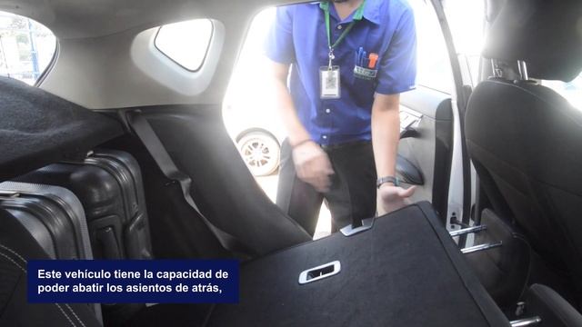 Capacidad de maletas del SUV Geely CoolRay - Adobe Rent a Car смотреть онлайн