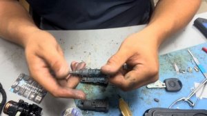 Ремонт личинки двери VW